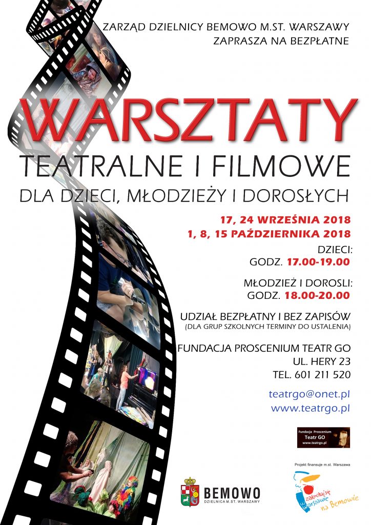 Warsztaty I Zajęcia Fundacja Proscenium Teatr Go